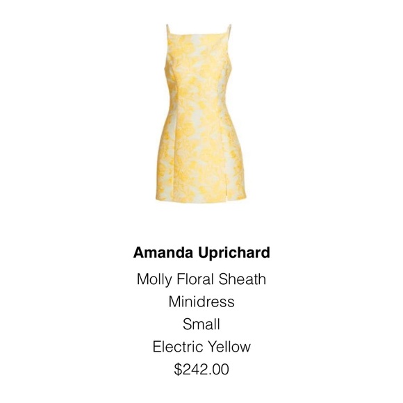 Amanda Uprichard Dress Size Small - Picture 4 of 7